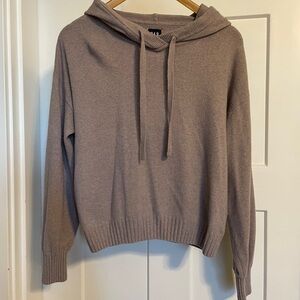 GAP Beige Pink Knit Hoodie